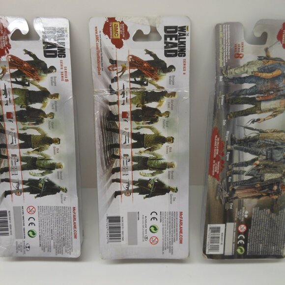 McFarlane Toys Walking Dead Hershel, Bungee Walker, Rick Action Figures Series 8 - Picture 12 of 13
